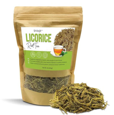 Organic Rue Licorice Herbal Root Tea – 1lb | Pure & Lab-Tested