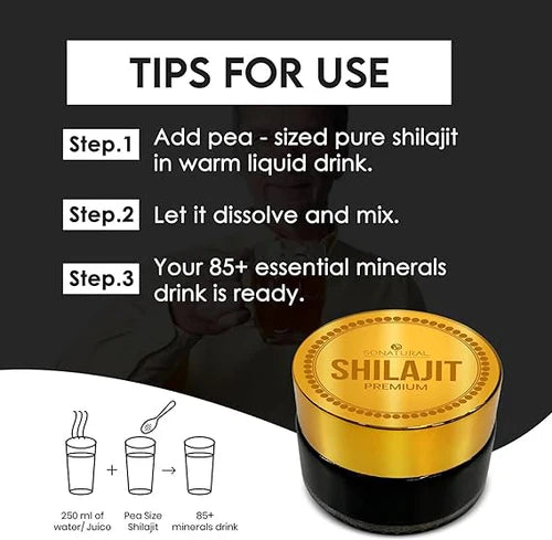 Premium Grade Pure Himalayan Shilajit - 30g