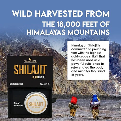 Gold Grade 100% Pure Shilajit - 30G