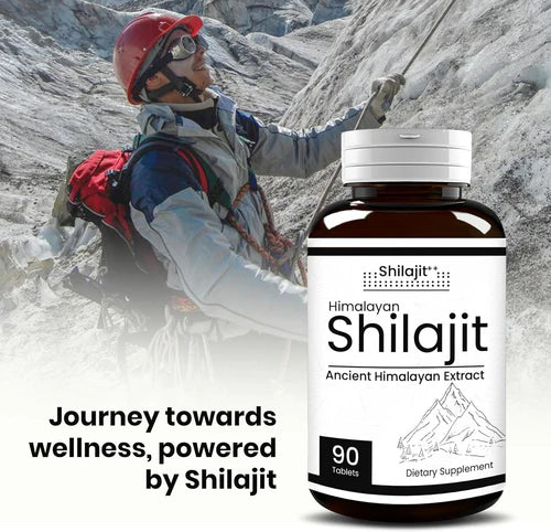 Organic Shilajit Capsules | 10000mg Natural Vitality and Wellness Boost