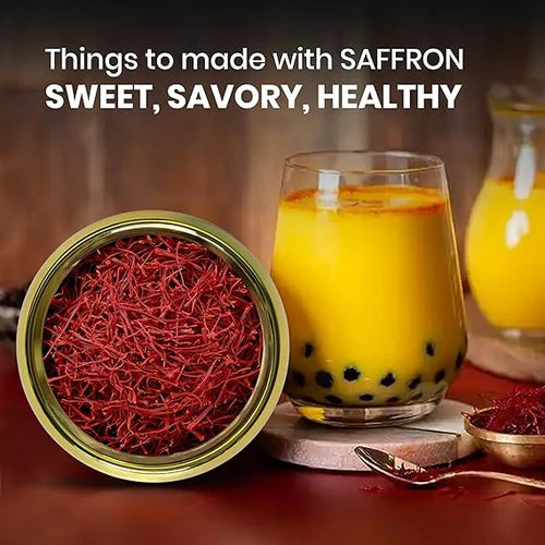 Organic Saffron Threads - 2G (Handpicked All Red Threads)