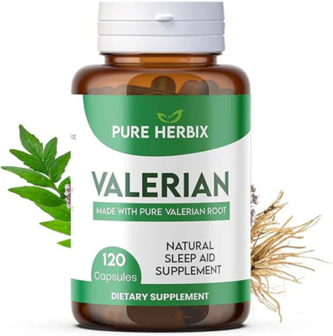 Valerian Root Capsules 500mg - 120 count