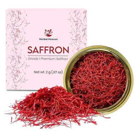 Organic Saffron Threads - 2G (Handpicked All Red Threads)