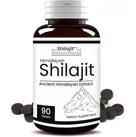 Organic Shilajit Capsules | 10000mg Natural Vitality and Wellness Boost