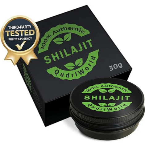 Himalayan Shilajit Resin (30g) - Organic, Fulvic Acid Rich